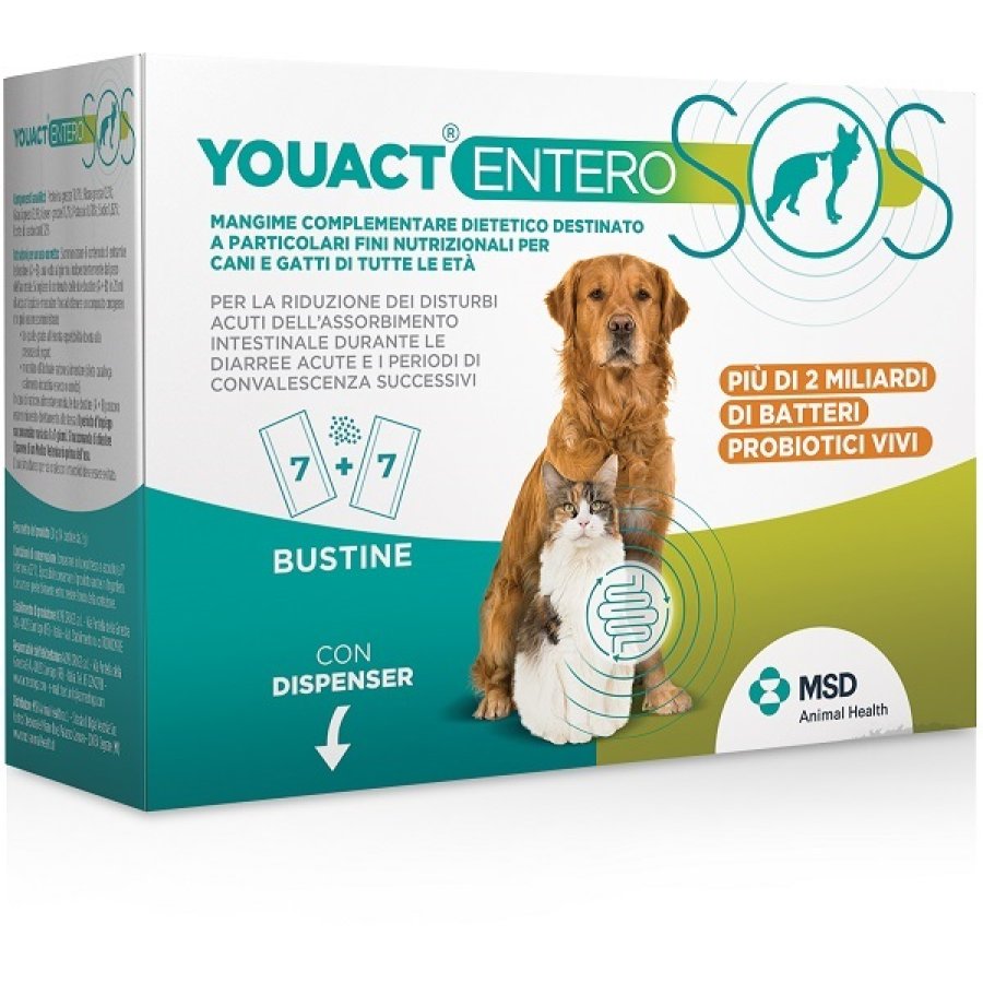 YOUACT ENTERO SOS CANE BUSTINE 14PZ