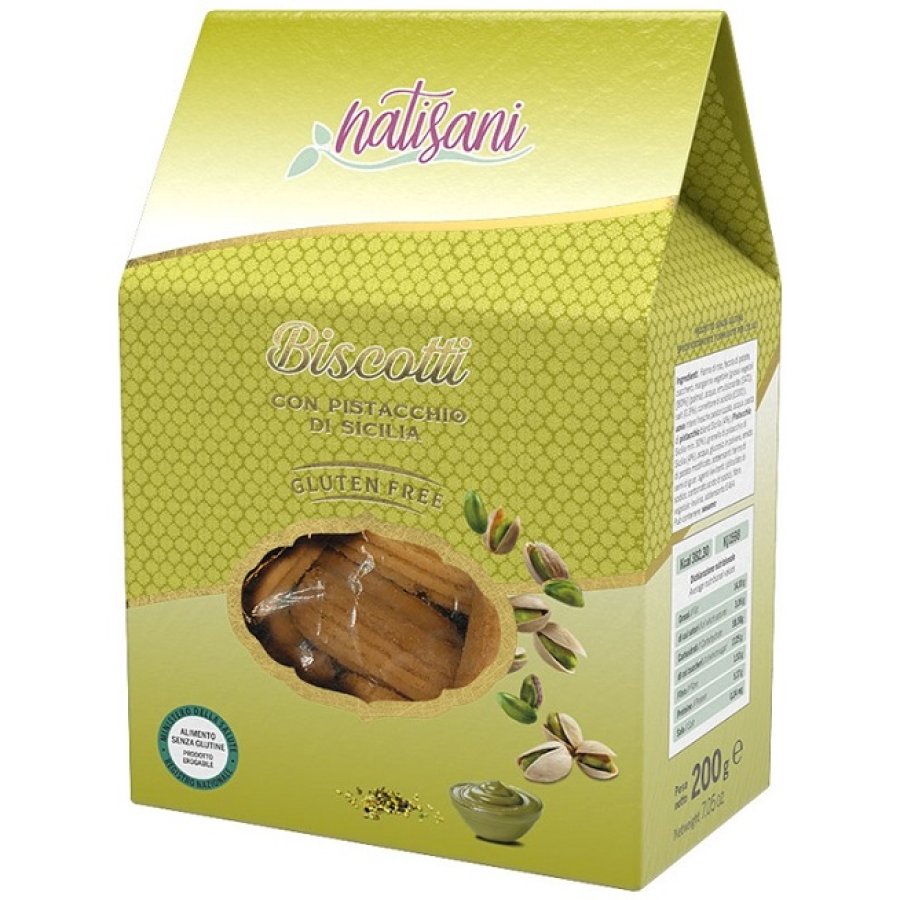 NATISANI Bisc.Pistacchio 200g NATISANI Bisc.Pistacchio 200g