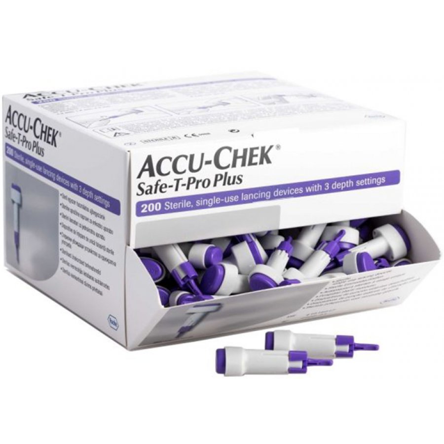 ACCUCHEK Safe-T-Pro Plus 200pz