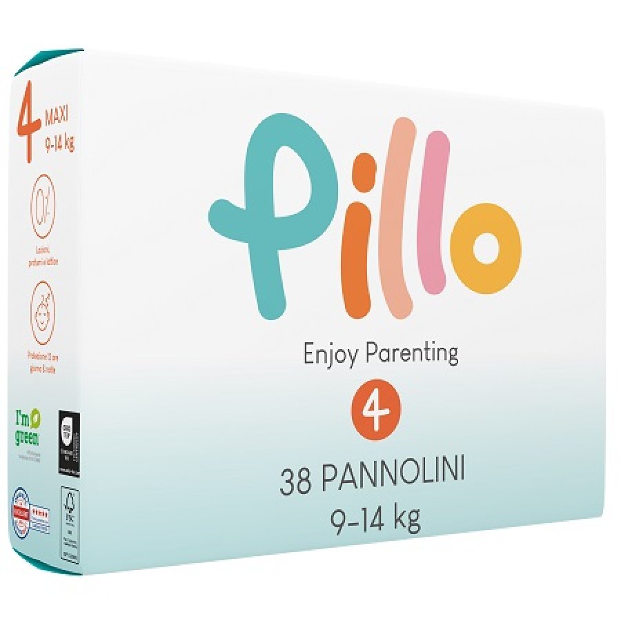 PILLO Prem.4 Maxi 9-14Kg 38pz