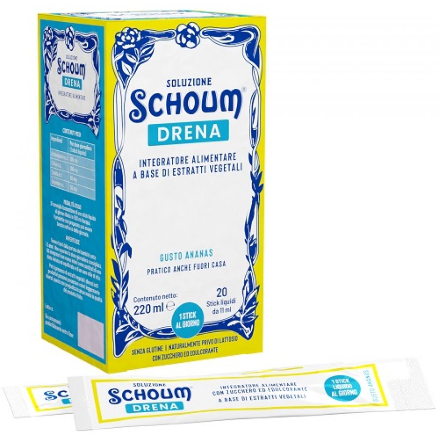 SOLUZIONE SCHOUM DRENA 20STICK