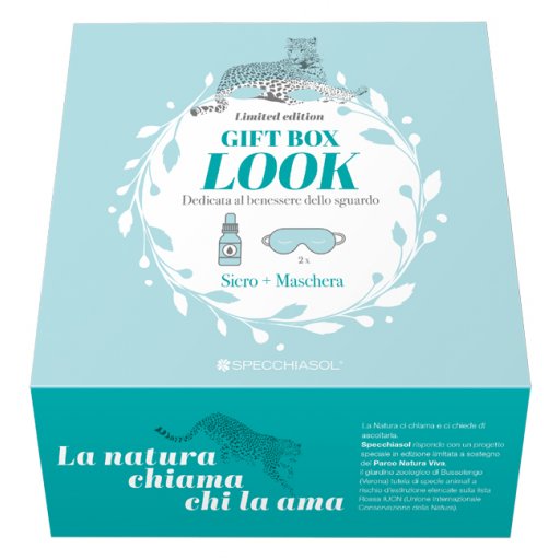 Gift Box Look Contorno Occhi Hyaluronic 30ml + Maschera Occhi Effetto SPA – Trattamento Idratante e Rilassante