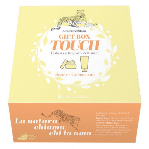 Gift Box Touch 1, Scrub Mani e Crema Idratante, Cofanetto Benessere Mani 50ml - Regalo per Mani Morbide