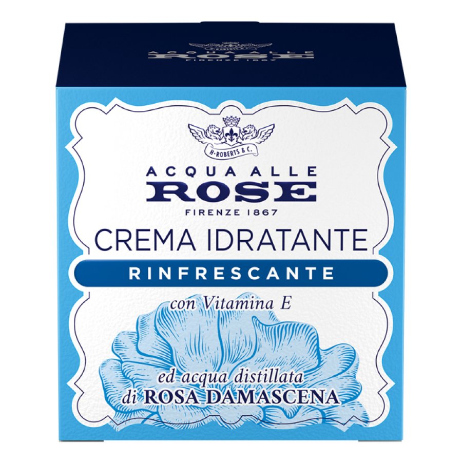 Acqua alle Rose Crema Viso Idratante Rinfrescante, 50 ml Acqua alle Rose Crema Viso Idratante Rinfrescante, 50 ml