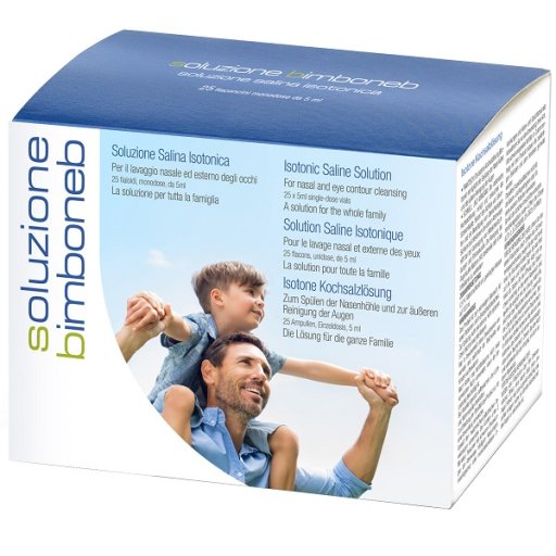 BIMBONEB Soluzione Fisiologica 25 Fiale da 5 ml