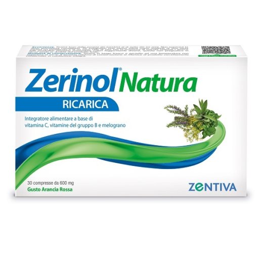 Zentiva Zerinol Natura Ricarica Integratore Sistema Immunitario, 14 Bustine