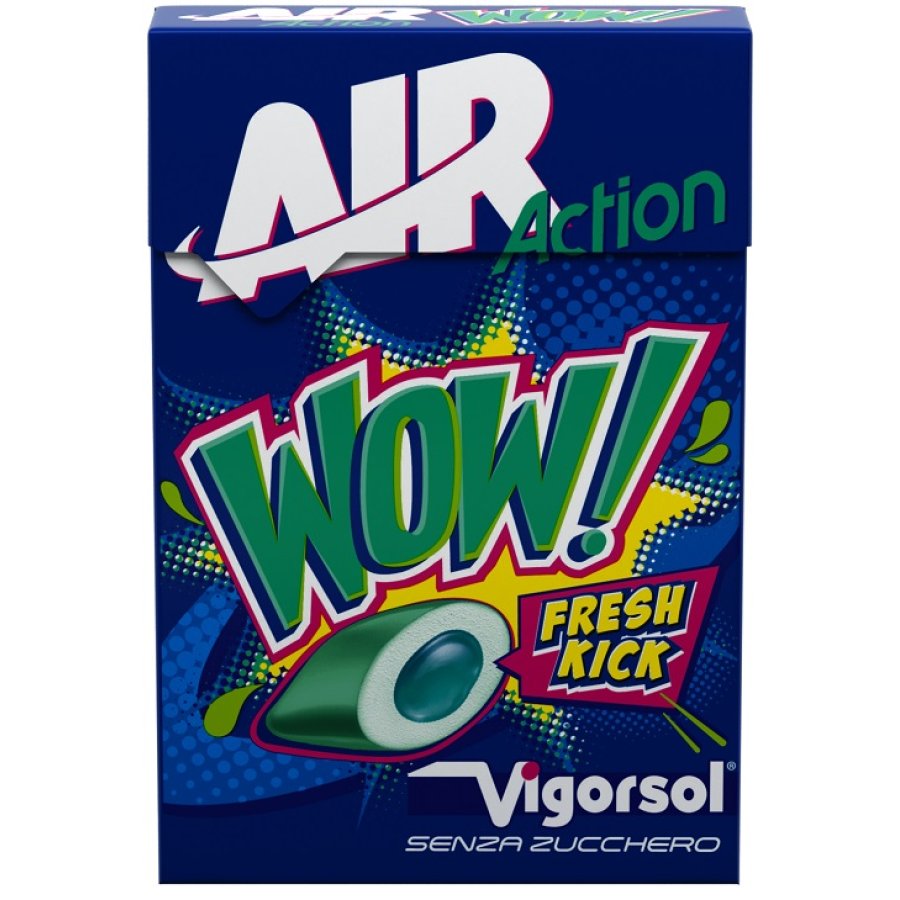 Vigorsol Air Action WOW Senza Zucchero, 20 Gomme