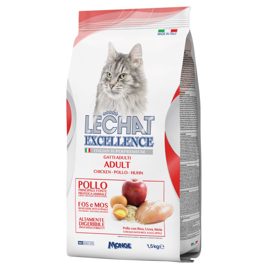 LECHAT GATTO EXCELLENCE ADULT POLLO 1,5KG
