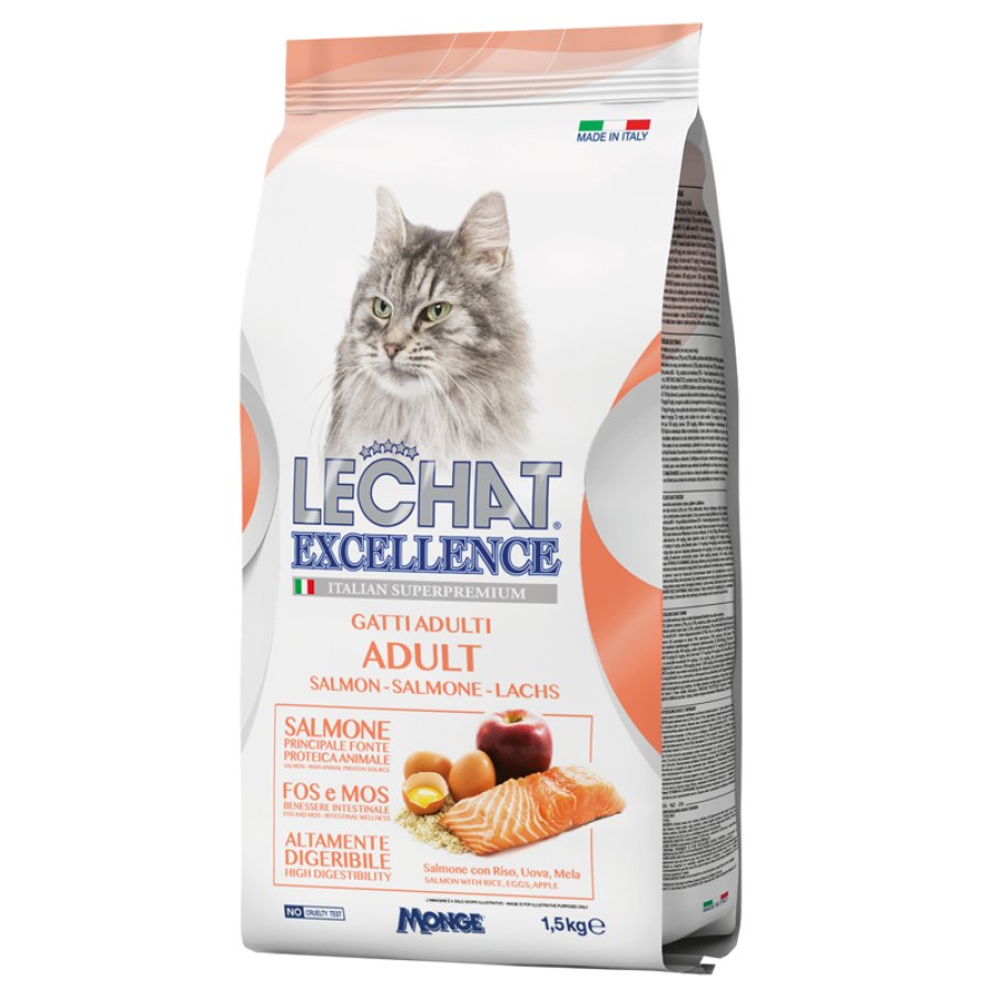 LECHAT GATTO EXCELLENCE ADULT SALMONE 1,5KG