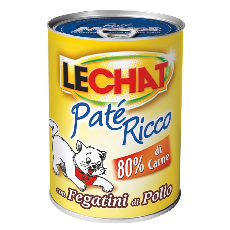 LECHAT GATTO PATE' FEGATINI DI POLLO 400GR (lattina)