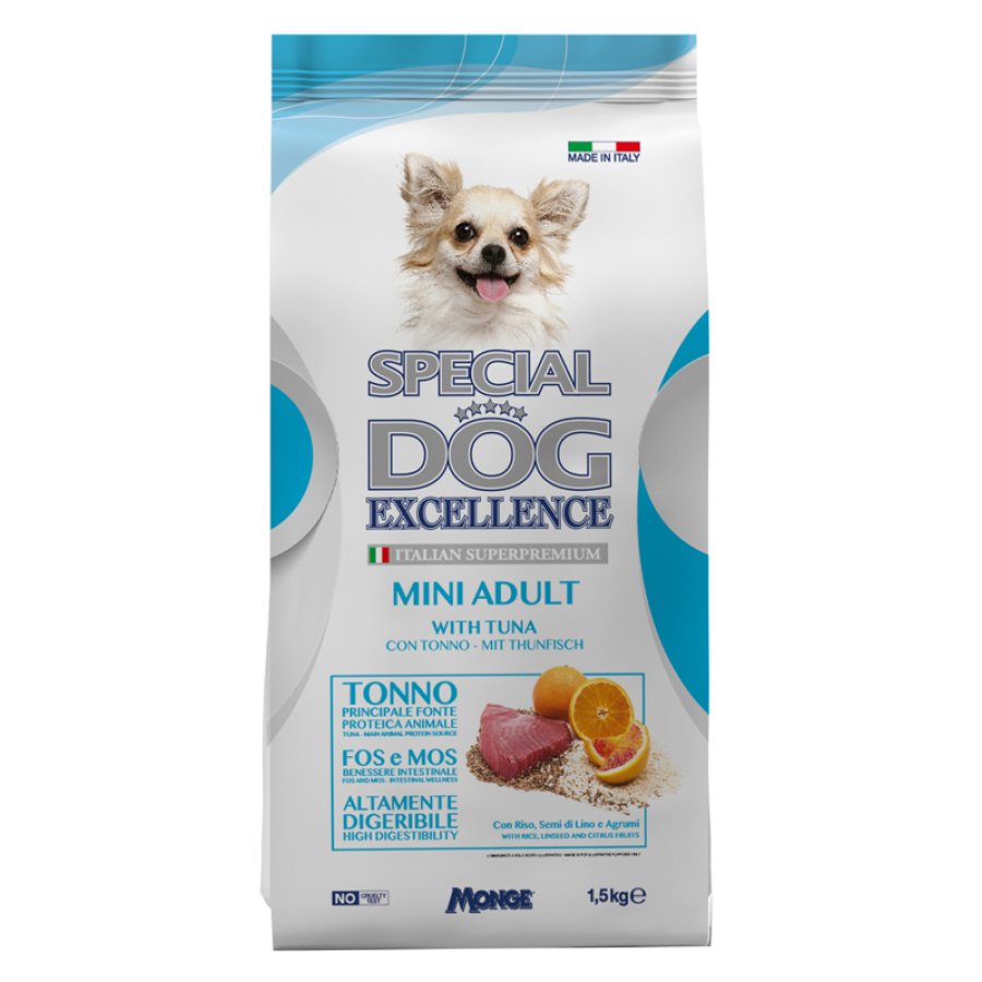 SPECIAL DOG CANE EXCELLENCE MINI ADULT TONNO 1,5KG