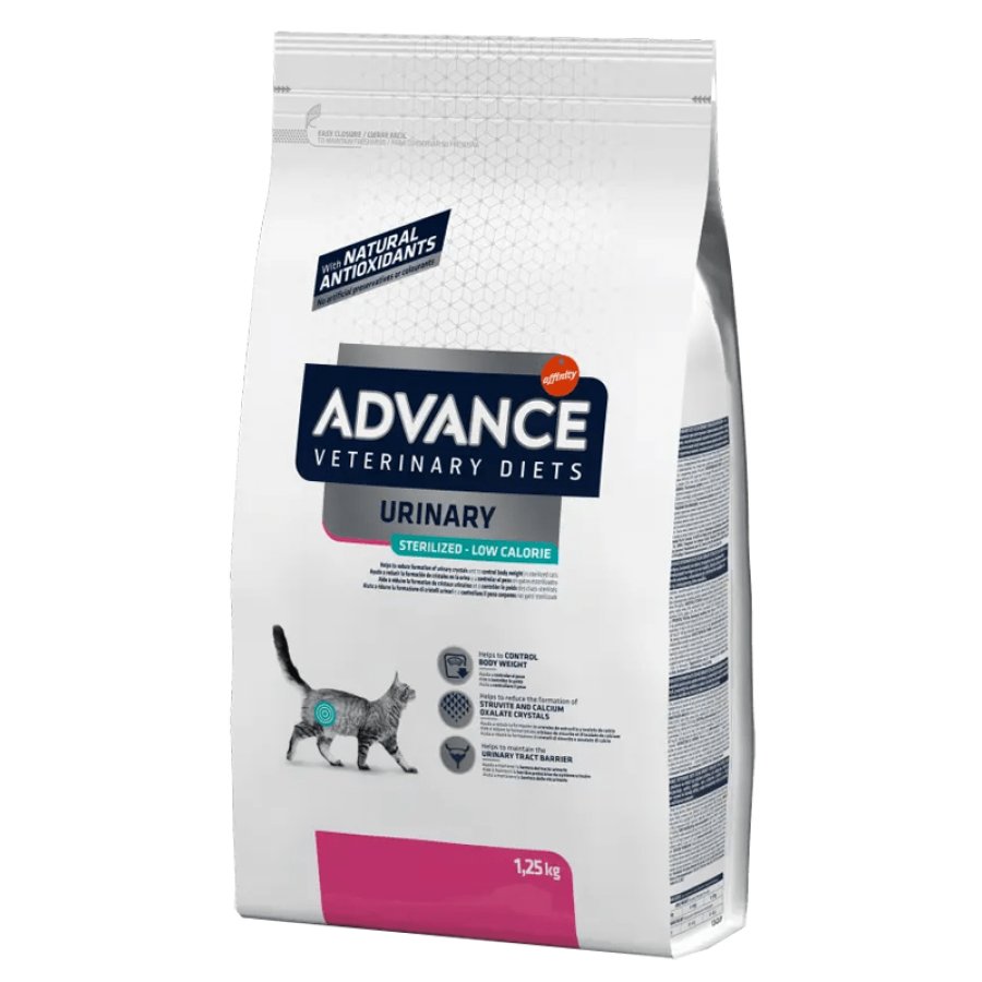 ADVANCE GATTO DIET URINARY STERILIZED LOW CALORIE 1,25KG