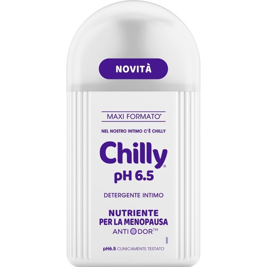 Chilly Detergente Intimo pH 6.5 Menopausa, 300 ml Chilly Detergente Intimo pH 6.5 Menopausa, 300 ml