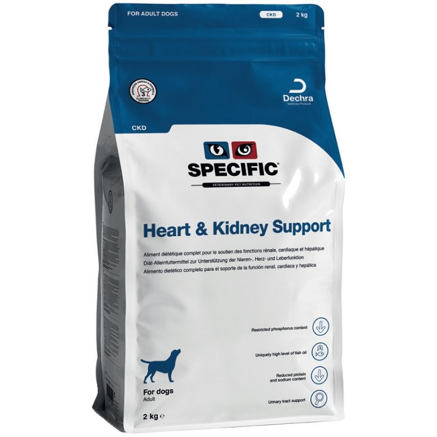 SPECIFIC CANE CKW HEART & KIDNEY SUPPORT 300GR (vaschetta) - DECHRA