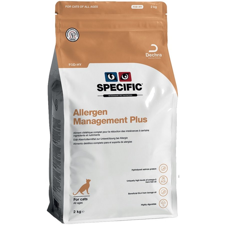 SPECIFIC GATTO FD-HY ALLERGEN MANAGEMENT PLUS 400GR - DECHRA