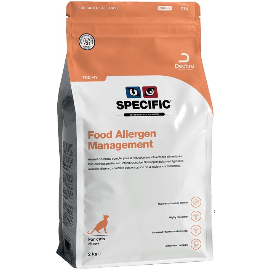 SPECIFIC GATTO FDD-HY FOOD ALLERGEN MANAGEMENT 400GR - DECHRA