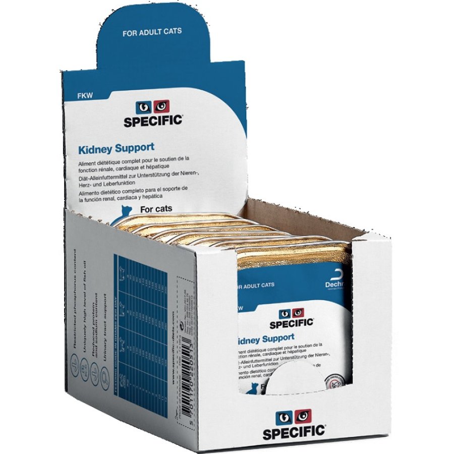 SPECIFIC GATTO FWK KIDNEY SUPPORT 100GR (vaschetta) - DECHRA