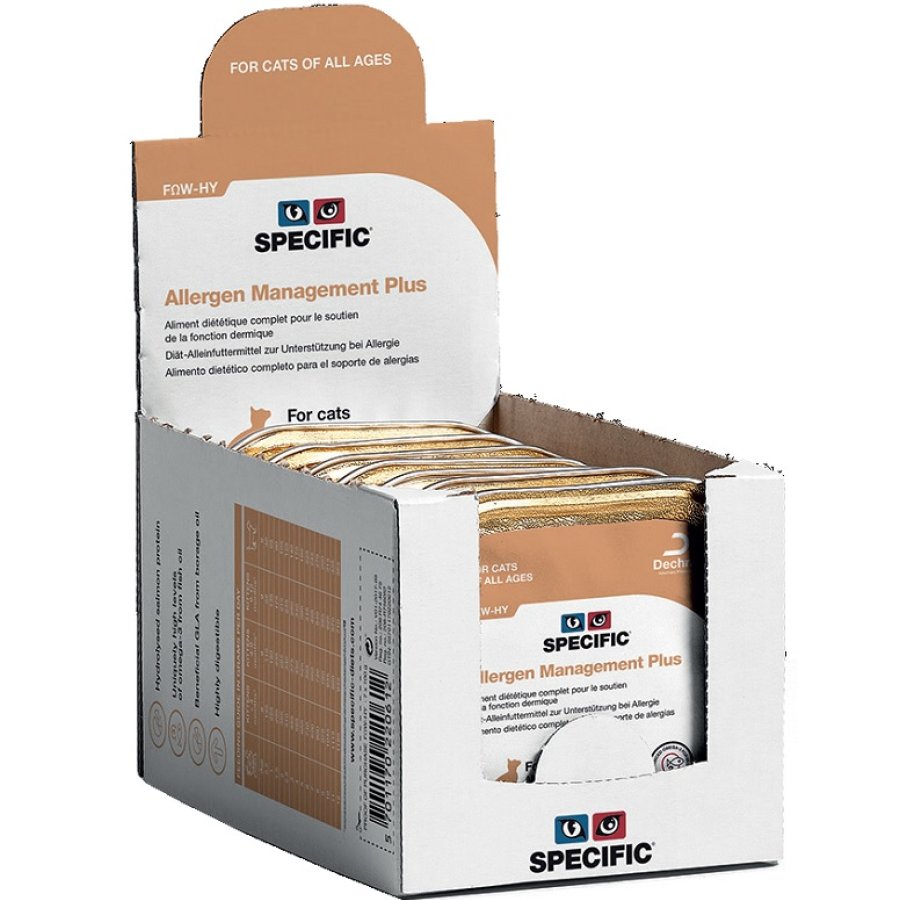 SPECIFIC GATTO FW-HY ALLERGEN MANAGEMENT PLUS 100GR (vaschetta) - DECHRA