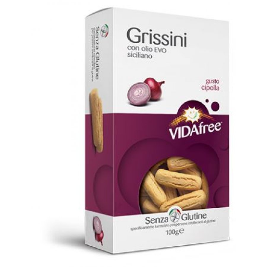 VIDAFREE Grissini Cipolla 100g