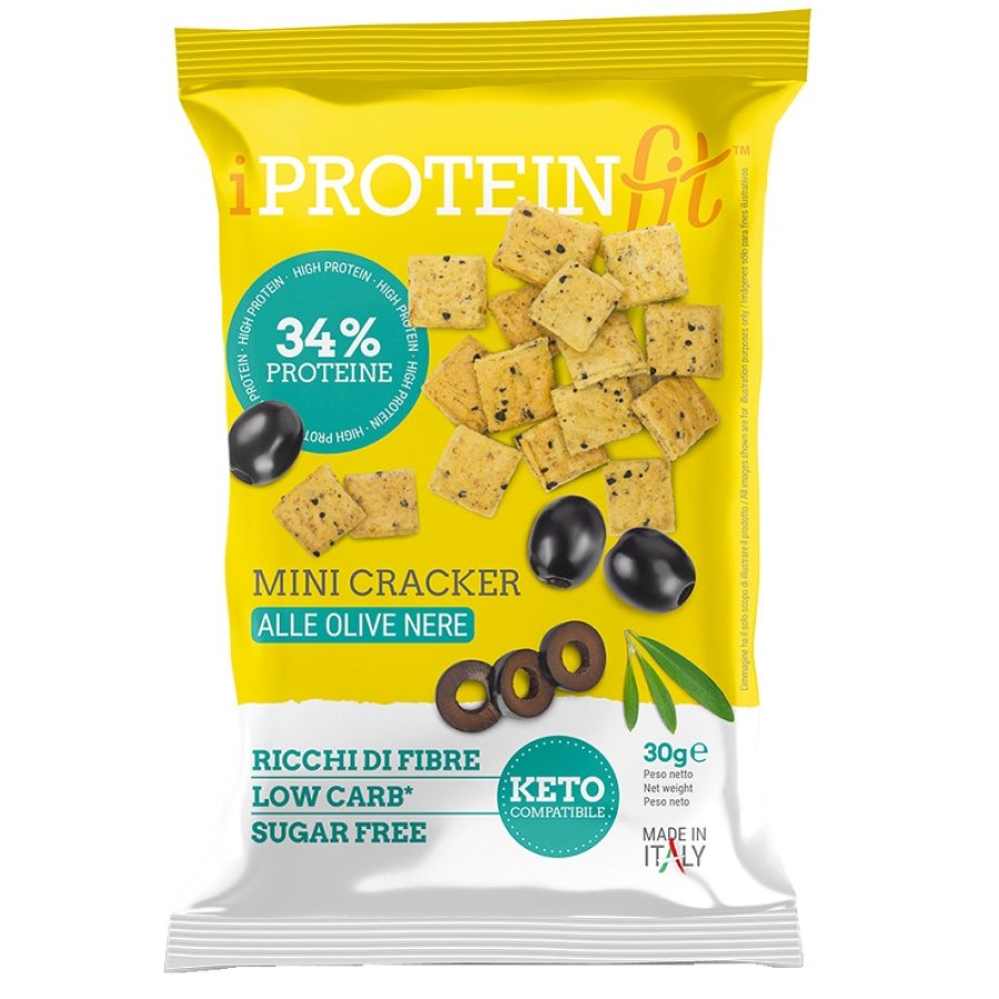 Iproteinfit Mini Cracker Olive, 30 g