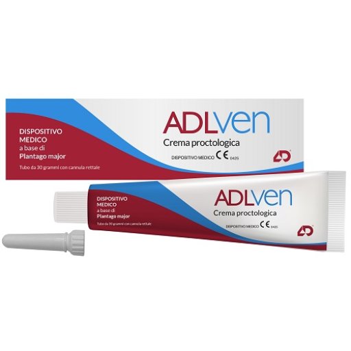 ADLven - Crema Proctologica con Cannula Rettale 30 g