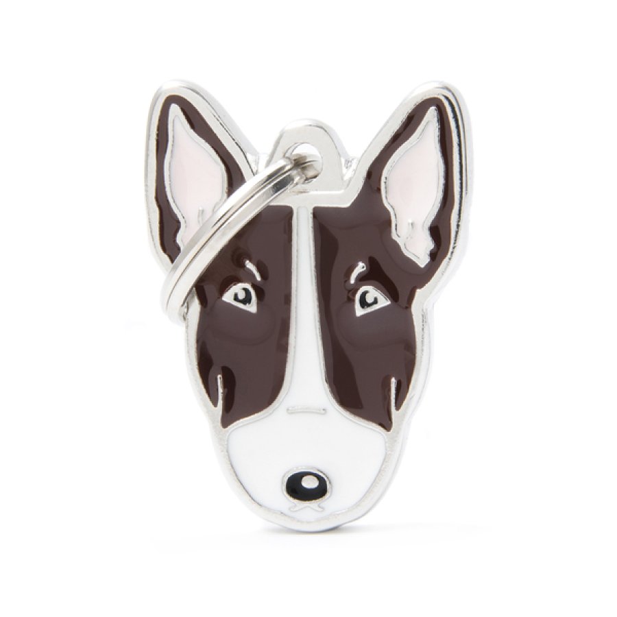 MY FAMILY MEDAGLIETTA BULL TERRIER MARRONE (REF. MF21NBROWN)
