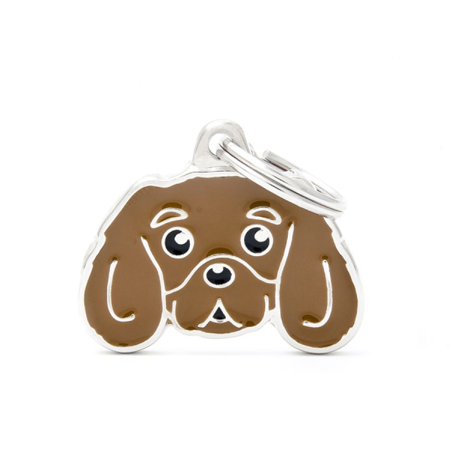 MY FAMILY MEDAGLIETTA CAVALIER KING MARRONE (REF. MF22RUBY)
