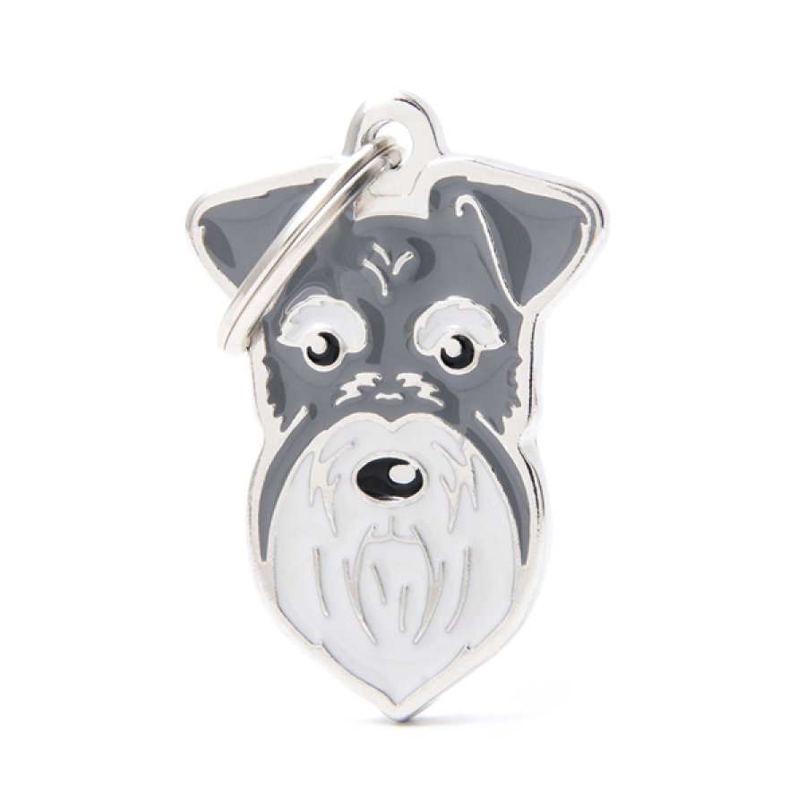 MY FAMILY MEDAGLIETTA SCHNAUZER GRIGIO (REF. MF27NGREY)