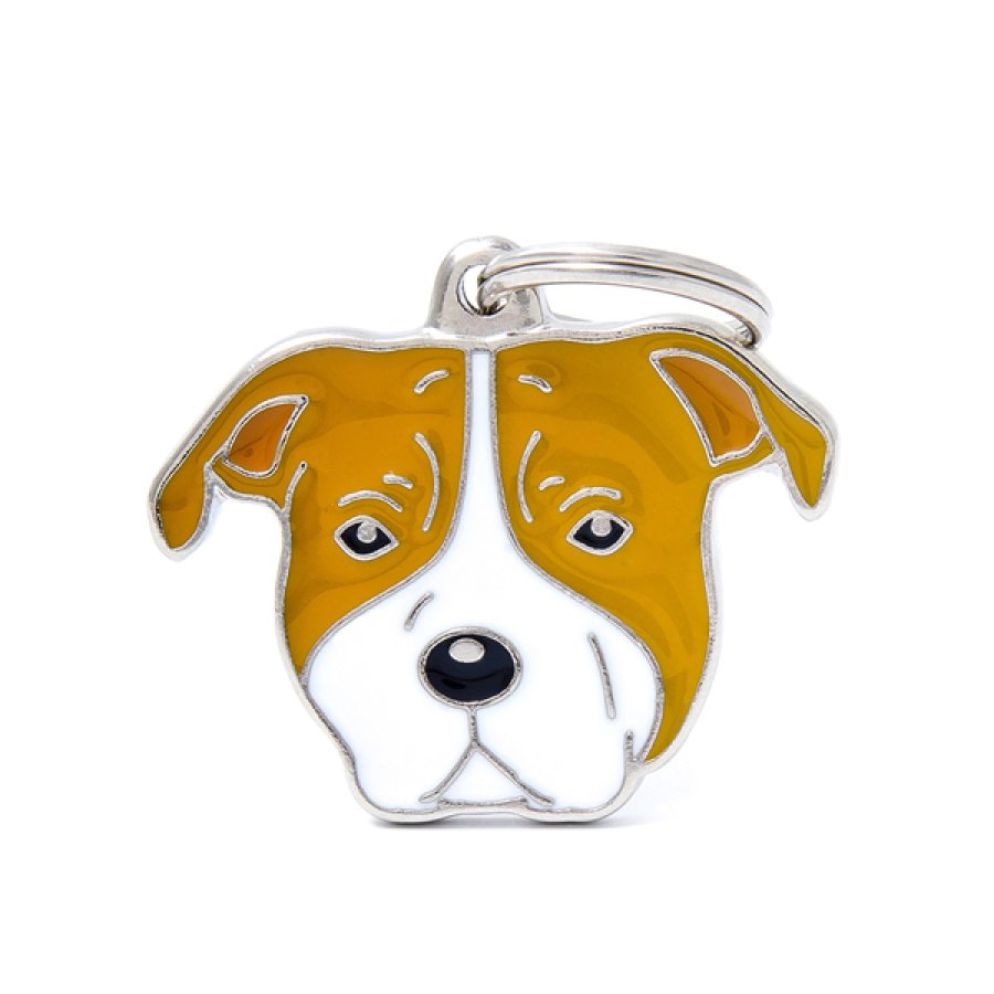 MY FAMILY MEDAGLIETTA AMERICAN STAFFORDSHIRE TERRIER (REF. MF80)