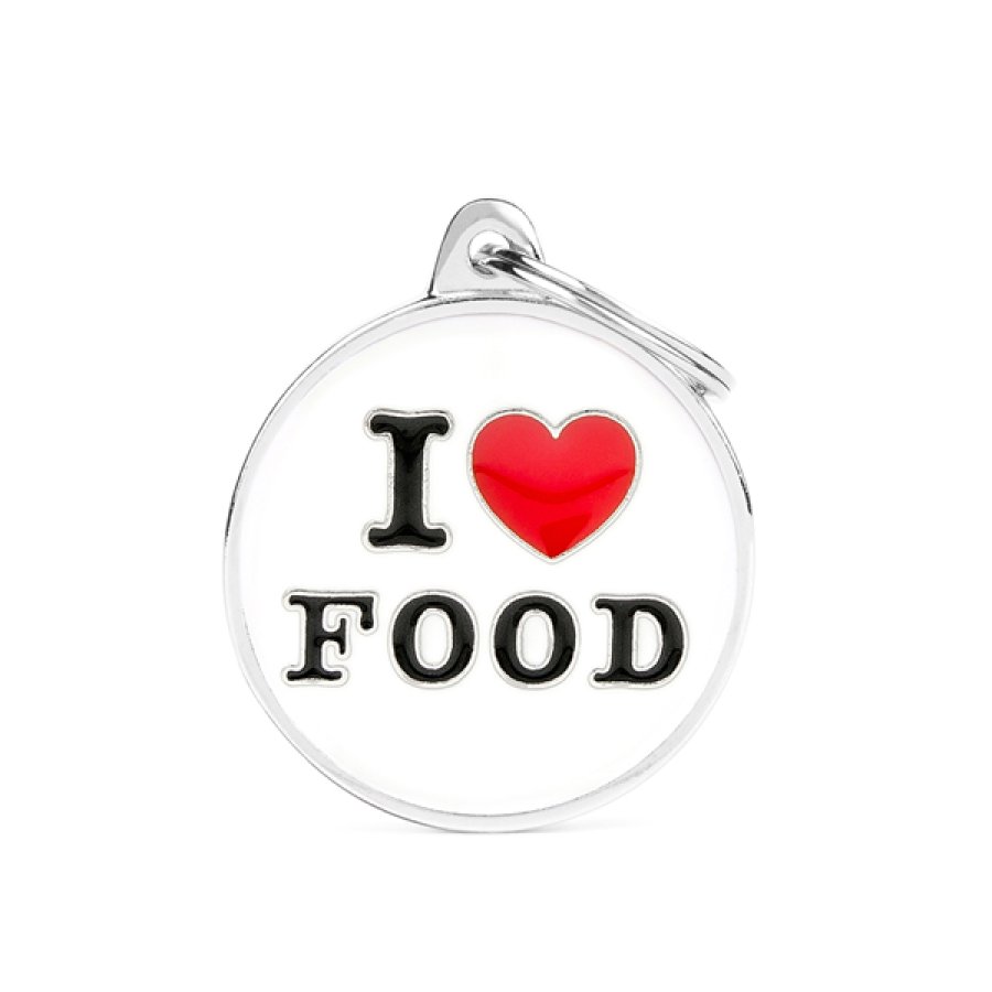 MY FAMILY MEDAGLIETTA "I LOVE FOOD" (REF. MFCH17LOVEFOOD)