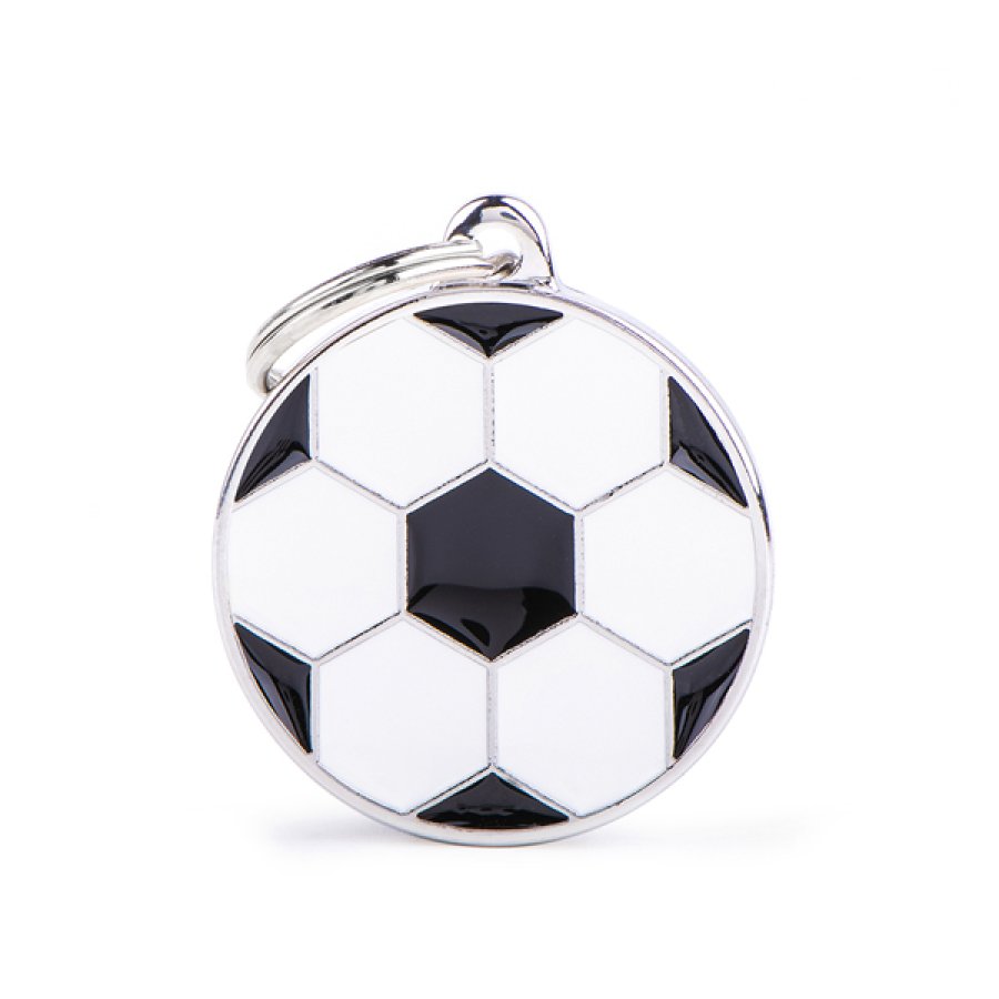 MY FAMILY MEDAGLIETTA CERCHIO (L) CALCIO (REF. CH17SOCCER)