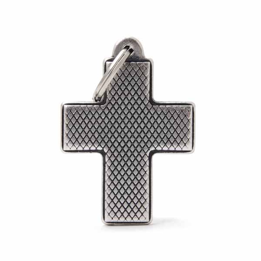 MY FAMILY MEDAGLIETTA CROCE (L) BRONX ROMBI (REF. CR01CROB)