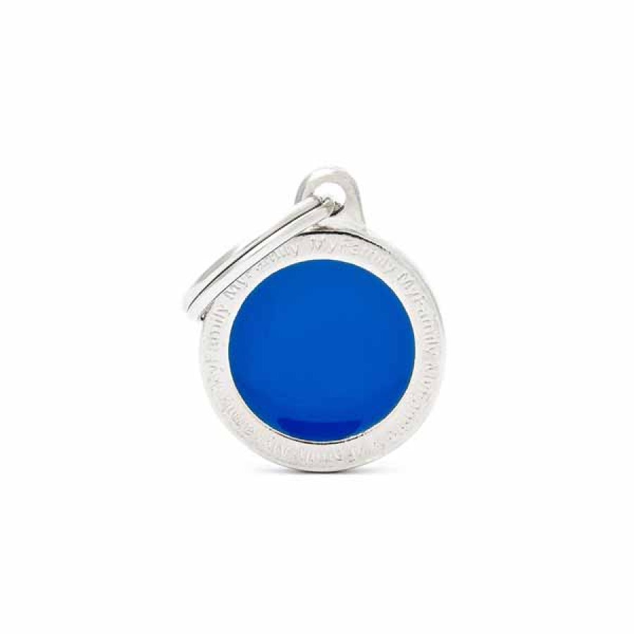 MY FAMILY MEDAGLIETTA CERCHIO (S) BLU (REF. CL04SMALLBLUE)