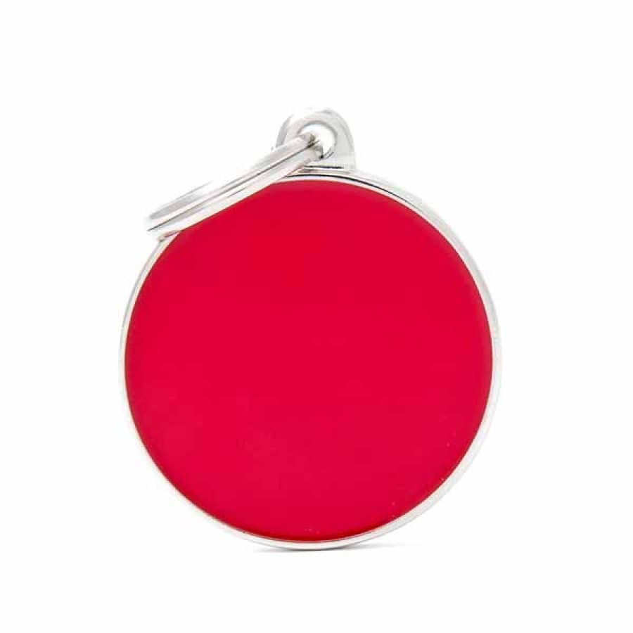 MY FAMILY MEDAGLIETTA CERCHIO (L) ROSSO (REF. BH25)