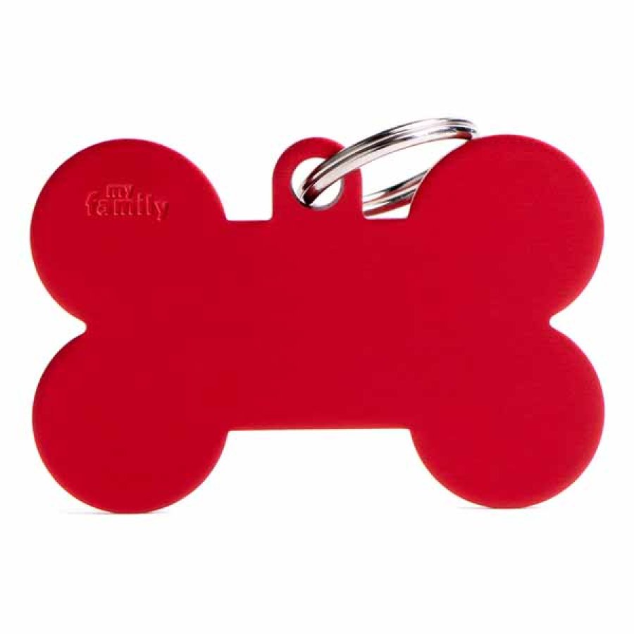 MY FAMILY MEDAGLIETTA OSSO (XL) ROSSO (REF. MFXL02)