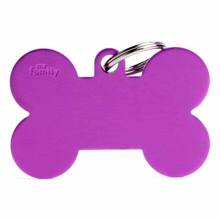 MY FAMILY MEDAGLIETTA OSSO (XL) VIOLA (REF. MFXL04)