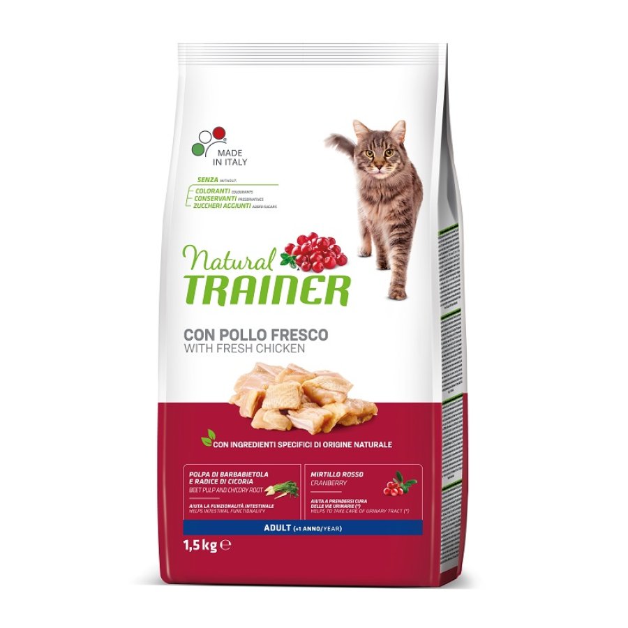 TRAINER NATURAL GATTO ADULT POLLO 1,5KG