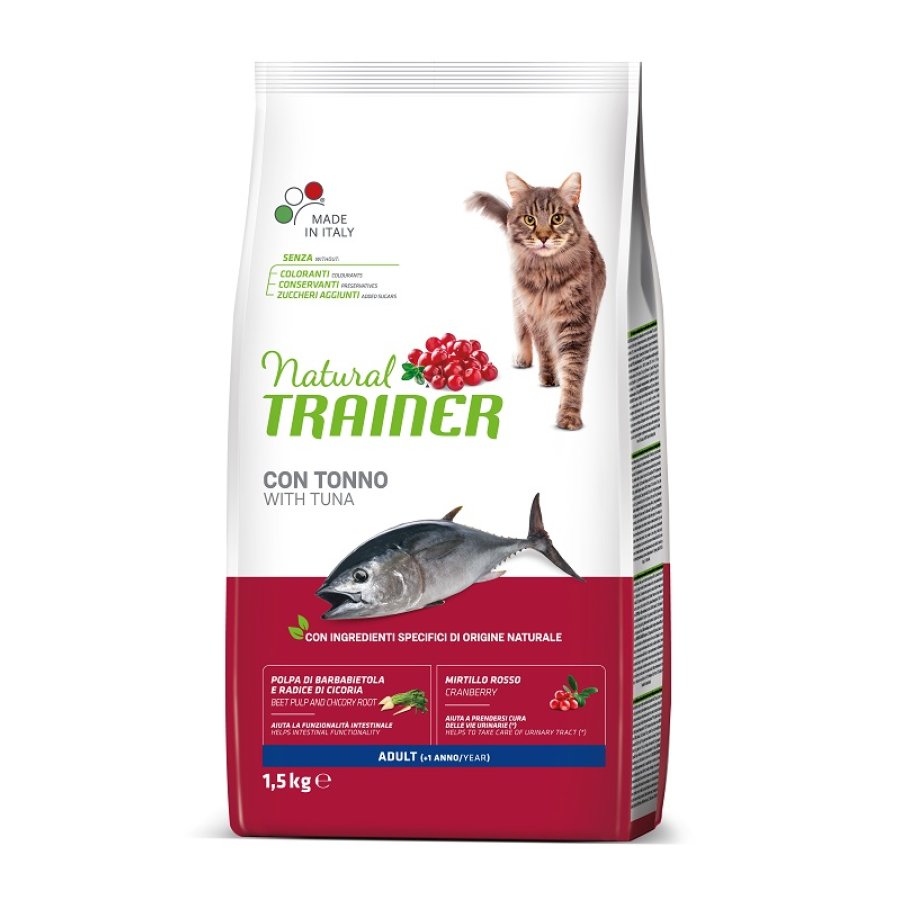 TRAINER NATURAL GATTO ADULT TONNO 1,5KG