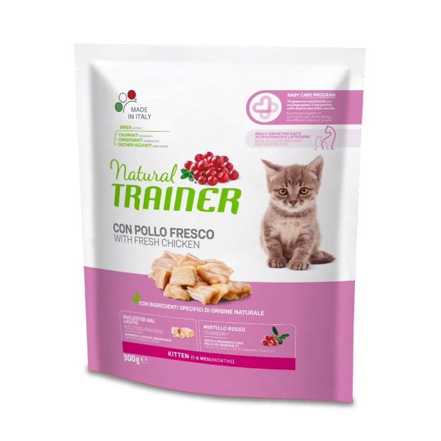 TRAINER NATURAL GATTO KITTEN/YOUNG POLLO 300GR