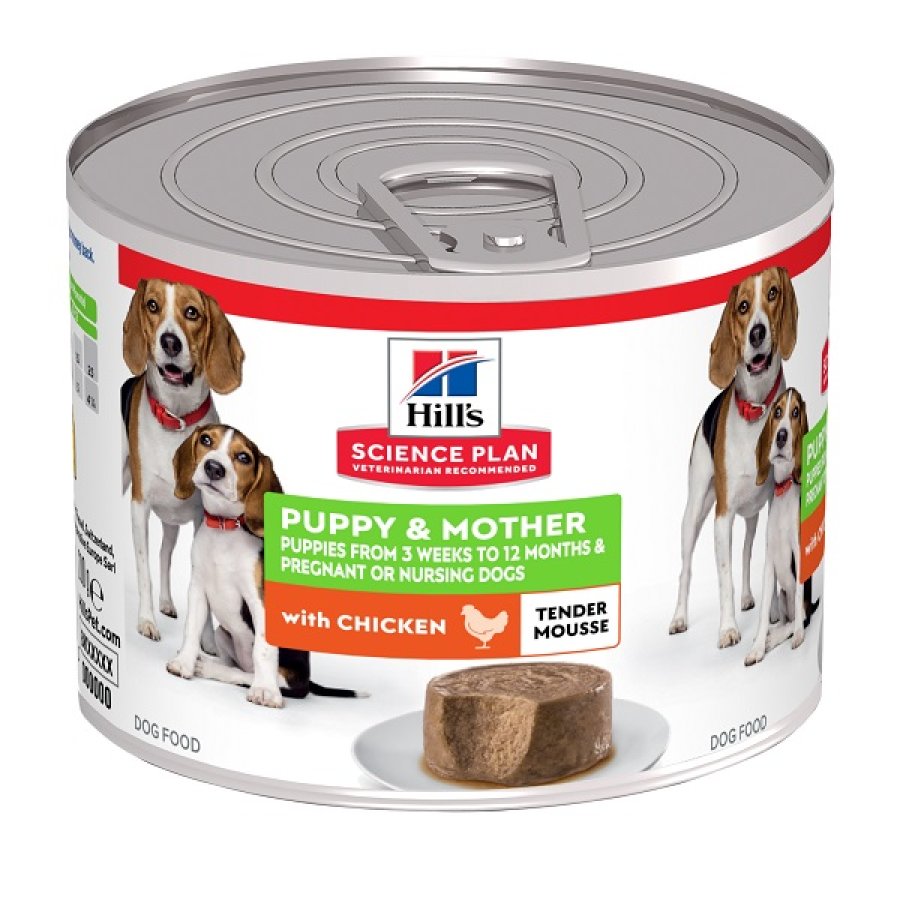 HILL'S CANE SCIENCE PUPPY & MOTHER MOUSSE POLLO 200GR (lattina)