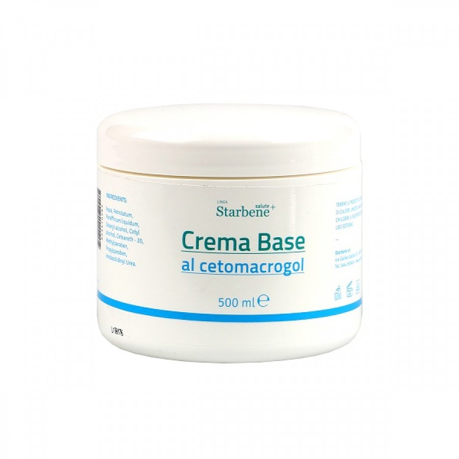 CREMA BASE CETOMACROGOL 500ML