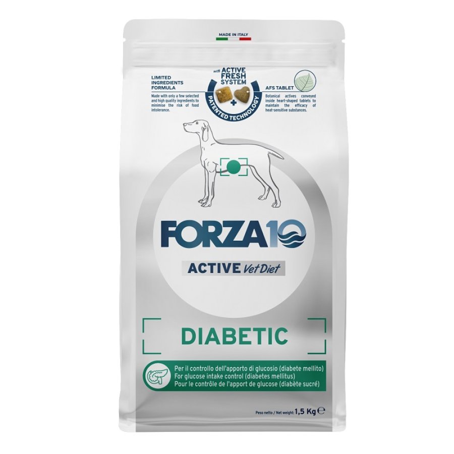 FORZA10 CANE DIABETIC ADULT PESCE 1,5KG FORZA10 CANE DIABETIC ADULT PESCE 1,5KG