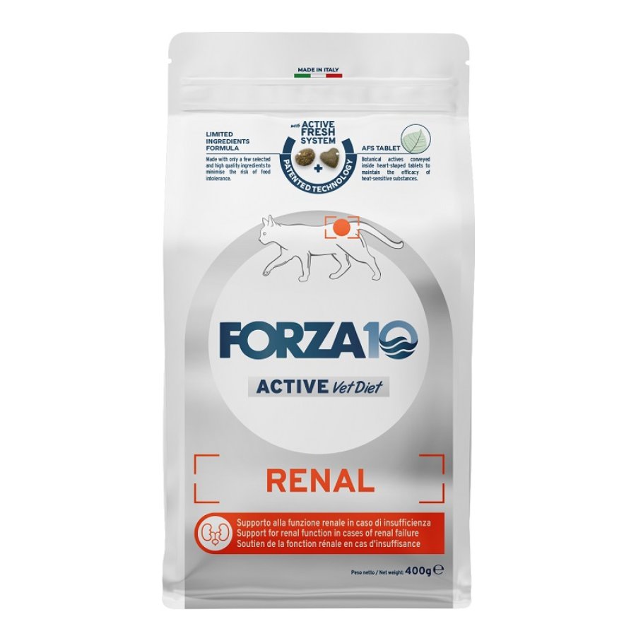 FORZA10 GATTO DIET RENAL ACTIVE ADULT PESCE 400GR FORZA10 GATTO DIET RENAL ACTIVE ADULT PESCE 400GR