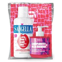 Saugella Don't Call Me Edition Dermoliquido Detergente Intimo, 500ml + 150ml, pH 3.5 - Igiene Intima Quotidiana