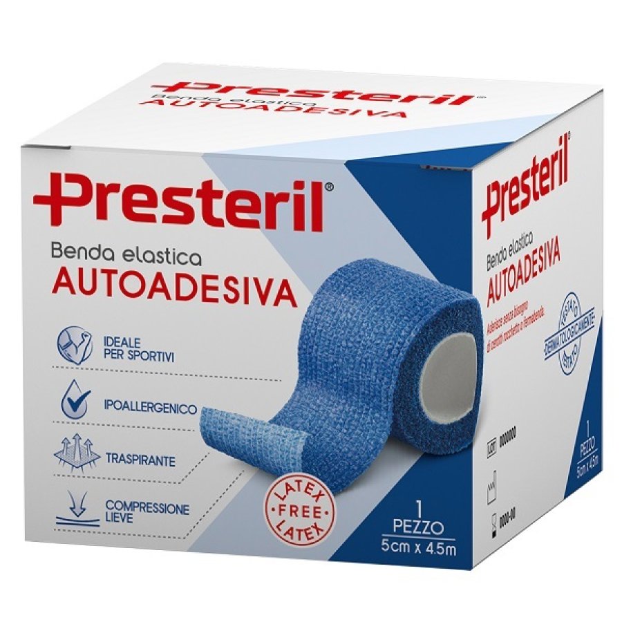 Presteril Benda El 5x450 Blu Presteril Benda El 5x450 Blu