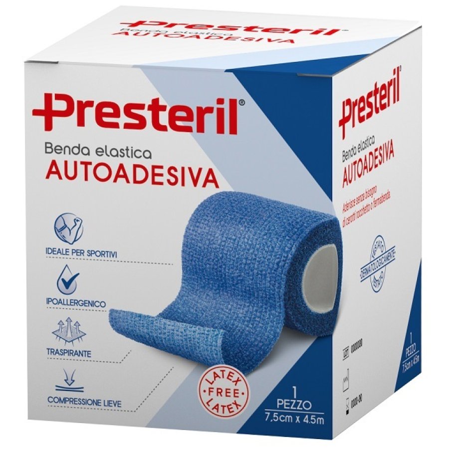 Presteril Benda El 7,5x450 Blu Presteril Benda El 7,5x450 Blu