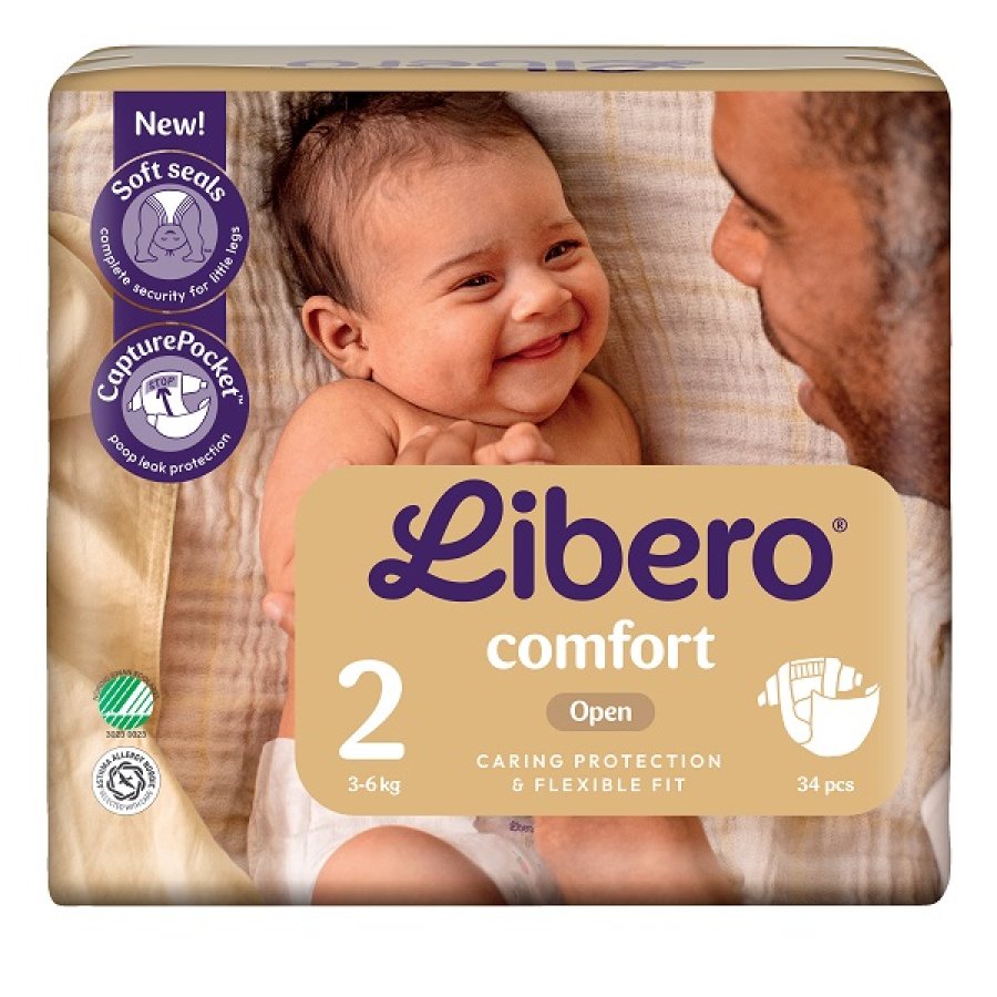 LIBERO Comf.2 3-6Kg 34pz LIBERO Comf.2 3-6Kg 34pz