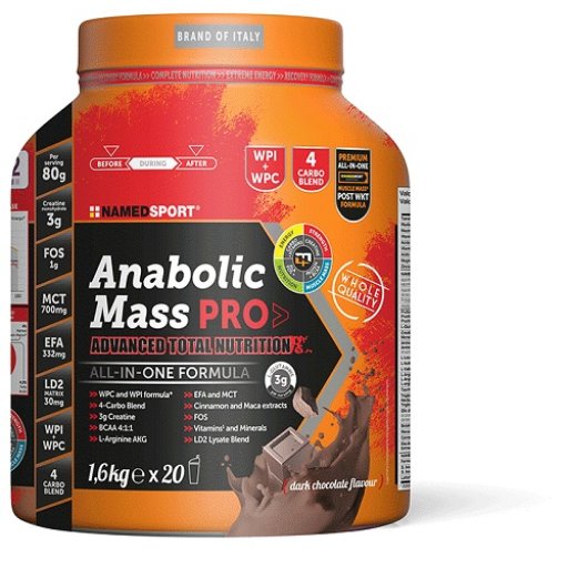 ANABOLIC MASS PRO DARK CHOC 1600G
