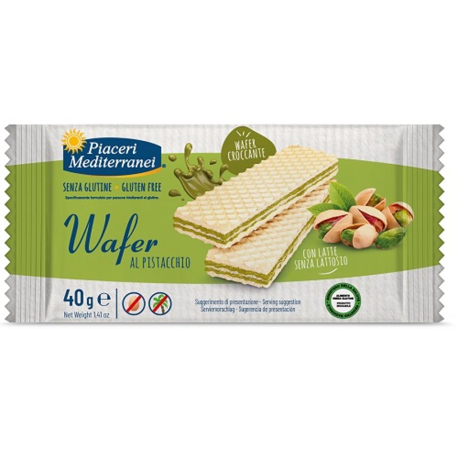 Piaceri Medit Wafer Pistac 40g Piaceri Medit Wafer Pistac 40g