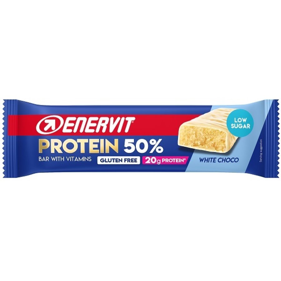 Enervit Sport Prot Bar 50% Whi